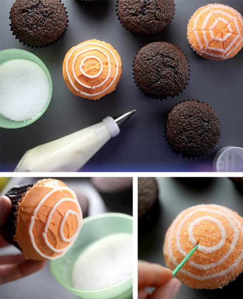 Decorating Cupcakes