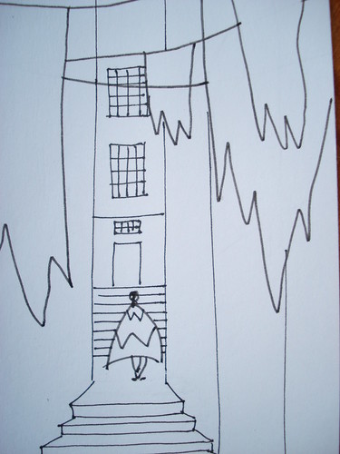 Manu's stairs sketch by *manuworld*