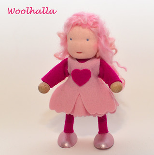 Valentine-themed Dollhouse Doll Sweet Pea