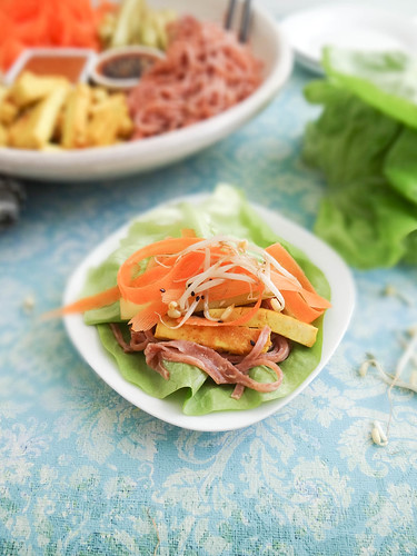 thai lettuce wraps  