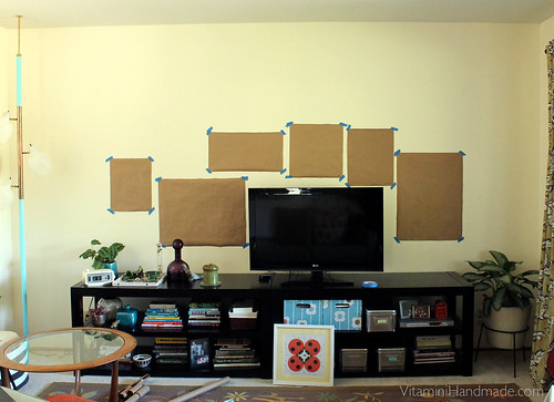 Gallery wall layout