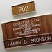 NYS Assemblymember Harry Bronson's Albany Office Shingle