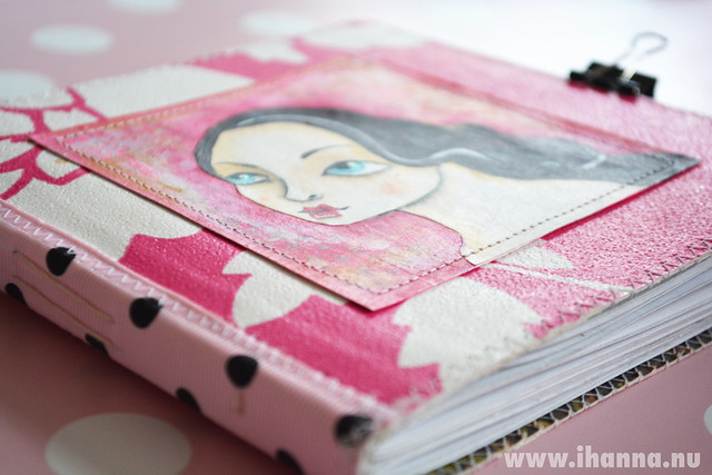Sketchbook journal by Malin of Miss Kitten Heart - Copyright Hanna Andersson