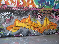 graffiti, Soutbank