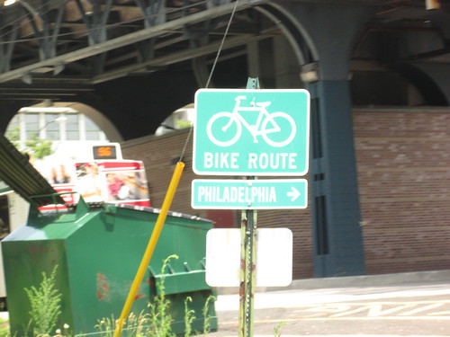 Bike Trail into Philly