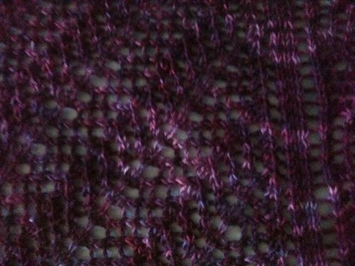 Summer Mystery shawl closeup