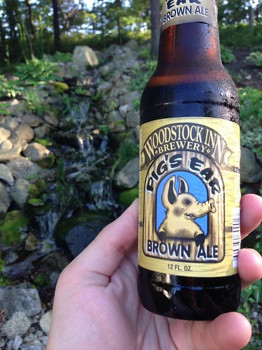 Woodstock Inn Brewery Pig's Ear Brown Ale