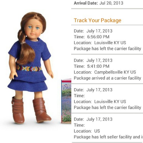 Mini AG Saige is on her way! by Among the Dolls