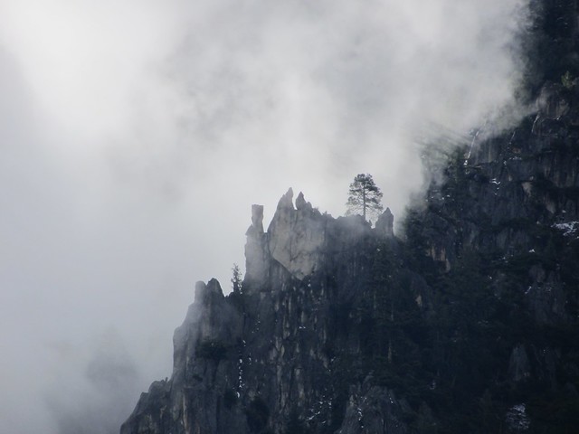Misty Mountains in Yosemite