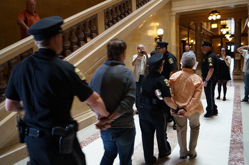 More Wisconsinites Arrested and Sent to Capitol Basement