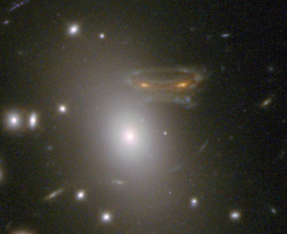 Hubble image of Abell 68