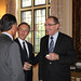 The Honorable Franco Frattini, Ambassador Claudio Bisogniero and Ambassador Dr. Božo Cerar