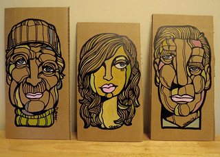 Cardboard Paintings