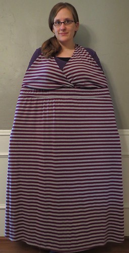 Striped Maxi Skirt - Before