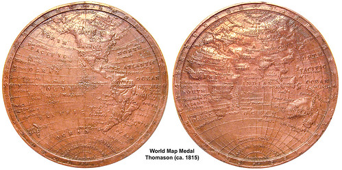 World Map Medal