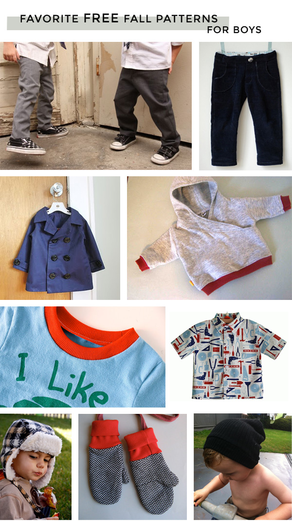 Michael Ann Made || Favorite Free Fall Patterns for Boys