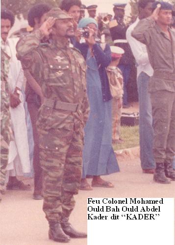 Feu Colonel Mohamed Ould Bah Ould Abdel Kader
