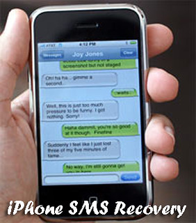 recover deleted sms from iPhone