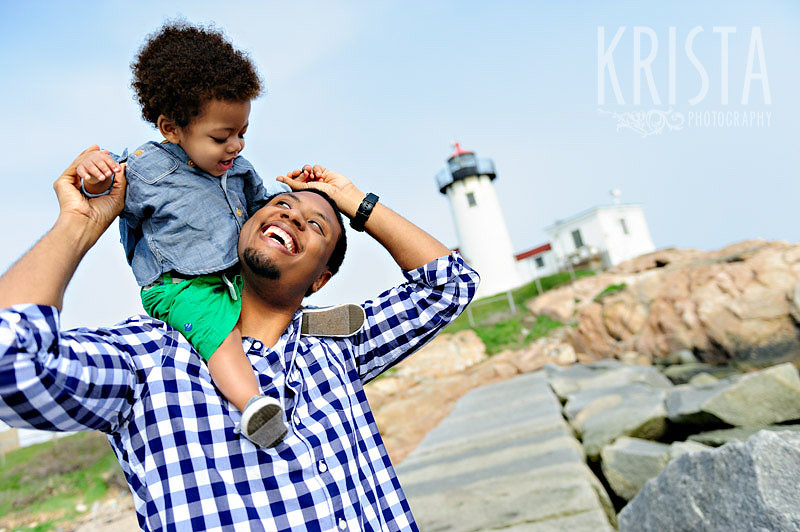 One Year Portrait Session in Gloucester, MA