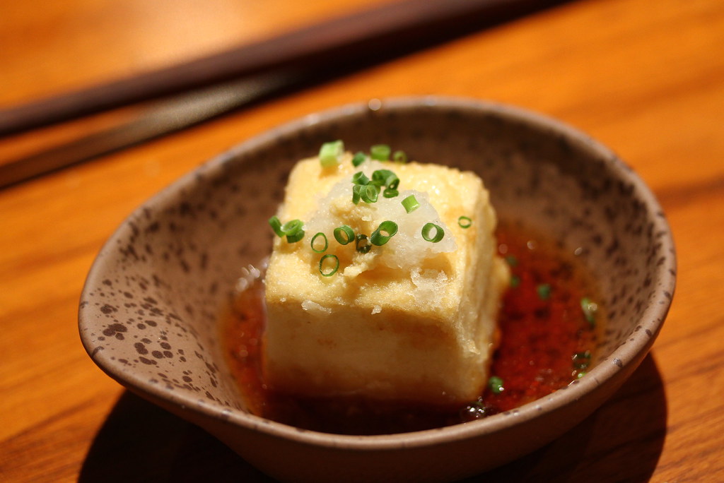 mezza9: Agedashi tofu