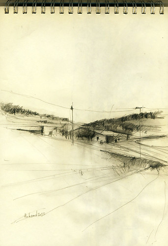 On the Road (Saman) Sketch1 by Behzad Bagheri Sketches
