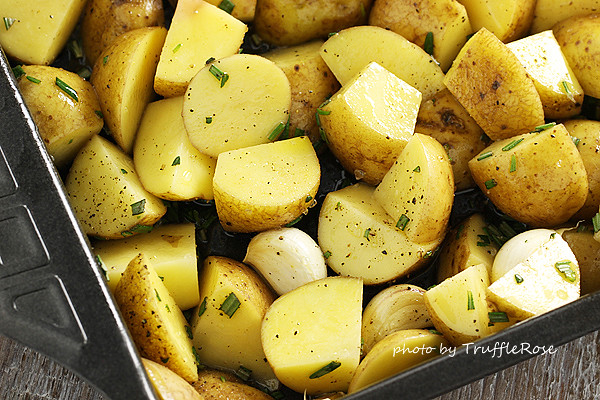 義大利烤馬鈴薯 Italian roast potatoes-20131118