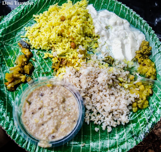 Organic Indian Thali meal