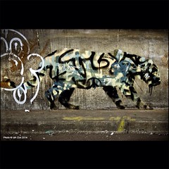 #Banksy from back in the day for the #cansfestival in #London. #graffiti #wallkandy #streetart #graffiti #tag #camo #fb #f #t
