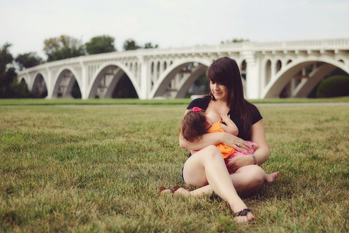 Nursing in the park. by katiecawood