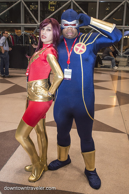 NY Comic Con Couples Costume Dark Phoenix Cyclops