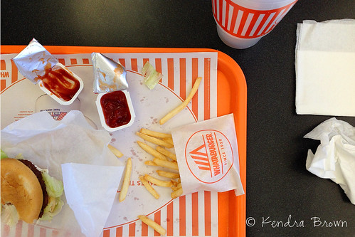 Lunch at Whataburger