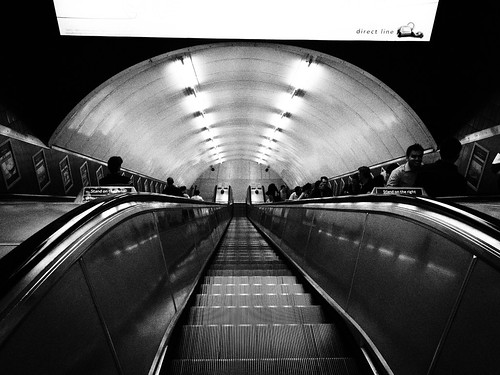 Riding on the escalator of life by fangleman