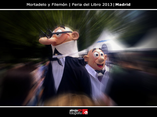Mortadelo y Filemón | Feria del Libro 2013 | Madrid by alrojo09
