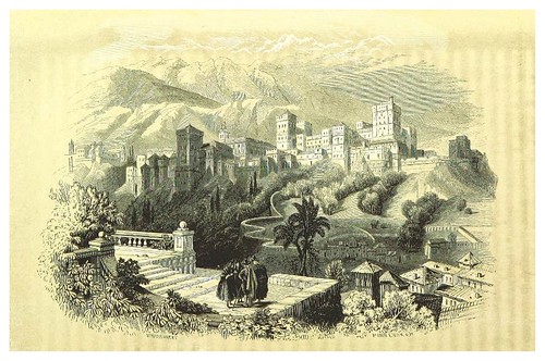 011-La Alhambra de Granada-La Spagna, opera storica, artistica, pittoresca e monumentale..1850-51- British Library
