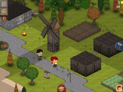 iOS game Towncraft