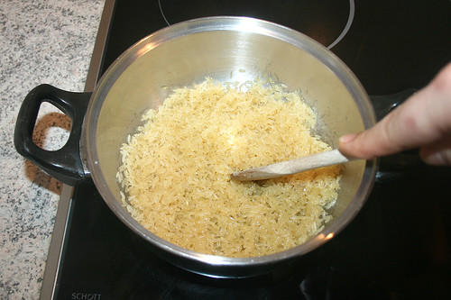 43 - Reis glasig andünsten / Braise rice lightly