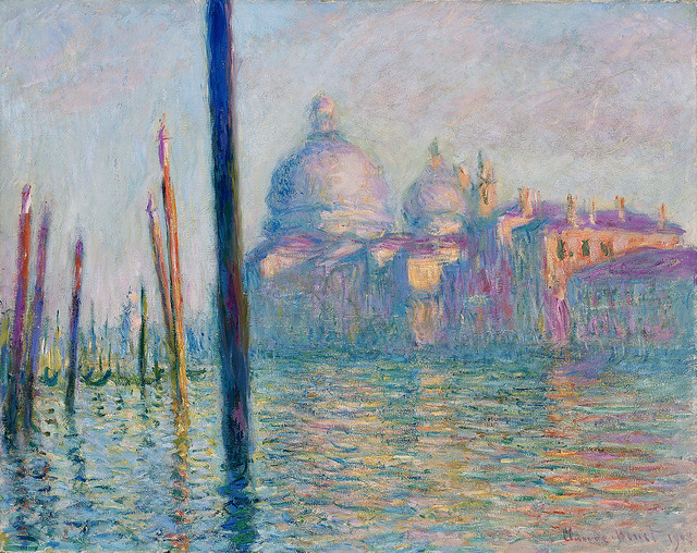 Monet - the Grand Canal, Venice