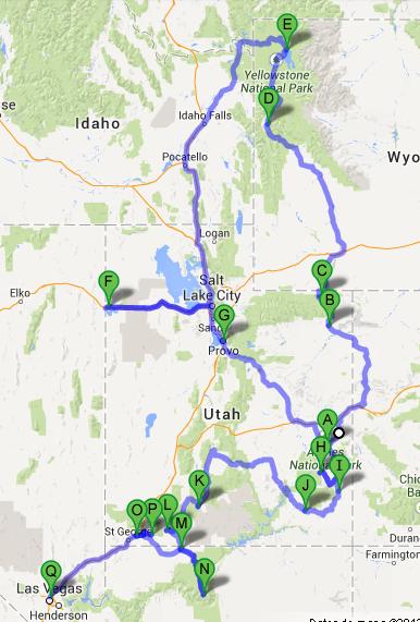 25 días por los parques nacionales del Oeste de USA: un Road Trip de 10500 kms - Blogs de USA - Introducción (5)