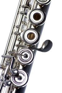 closeup photo of portion of a flute