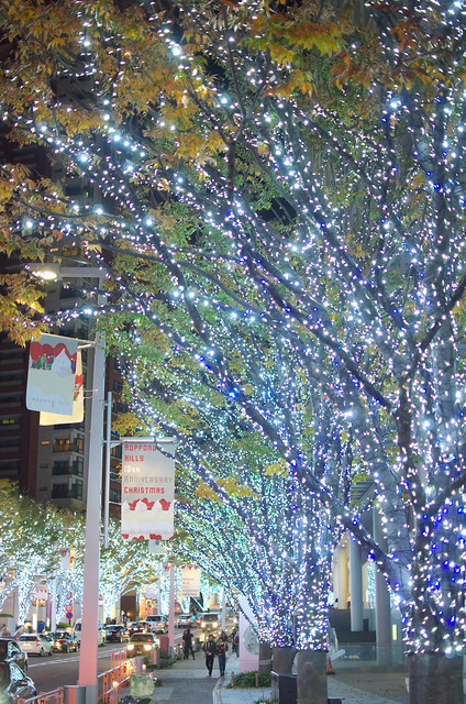 東京イルミネーション2013 六本木けやき坂通り Roppongi Keyagizaka street