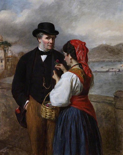An Adventure in Naples, WP Frith, 1875