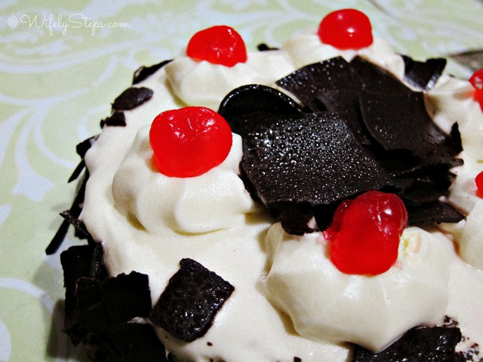 Red Ribbon Black Forest Cake