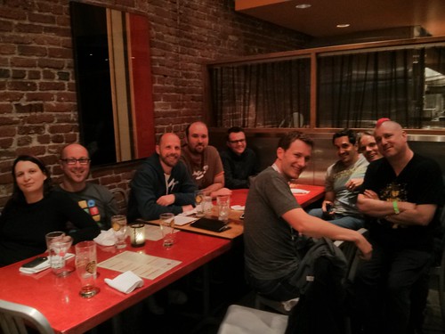 Dinner with Google, Opera, Microsoft and lots of other nice people - San Francisco & Google I/O, May 2013