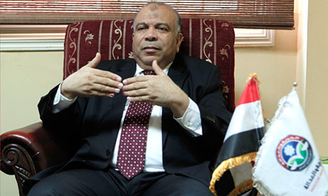 Mohamed El-Katatni, leader of the Freedom and Justice Party (FJP). Egypt and Ethiopia are in a dispute of the diversion by Addis Ababa of Blue Nile waters. by Pan-African News Wire File Photos