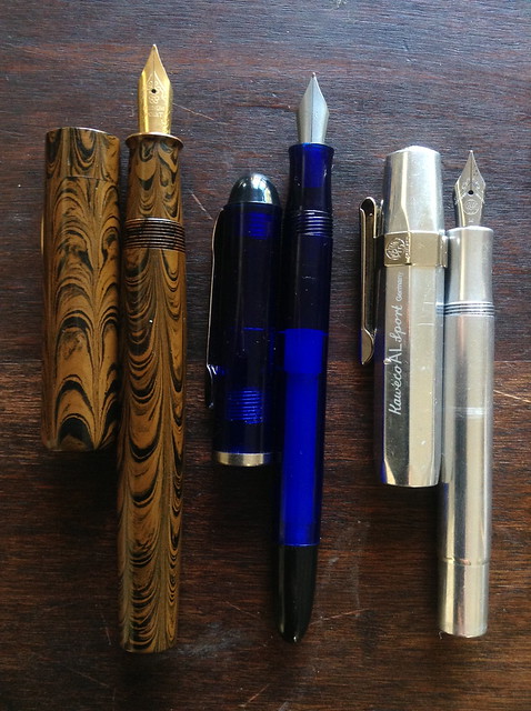 Three pens