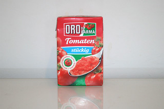 13 - Zutat Tomatenstücke / Ingredient tomato pieces