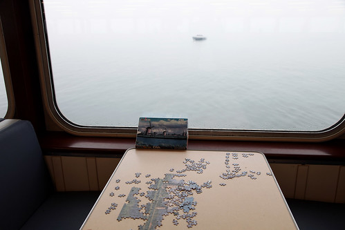 puzzle on the Anacortes ferry