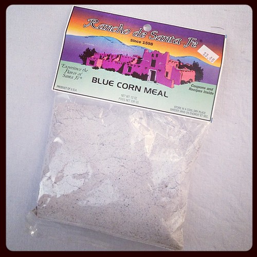 Another trip souvenir - blue corn meal! (Doing my #imk post if you were wondering what's up w the random feed hijack ;D)