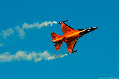 Dutch F-16 @ Waddington Airshow 2013