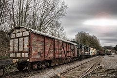 Abandoned railway, Belgium.